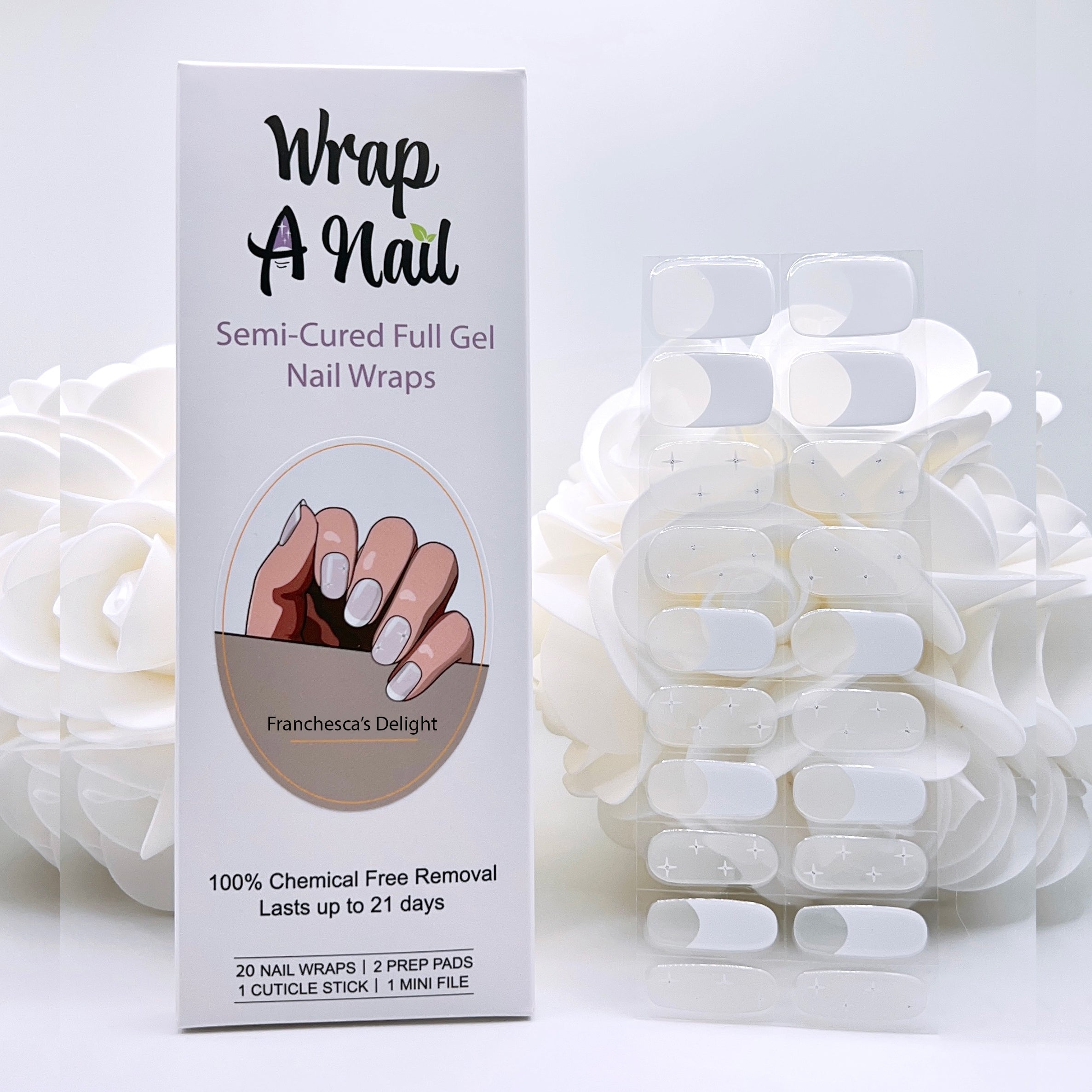 French Nails Wrap A Nail