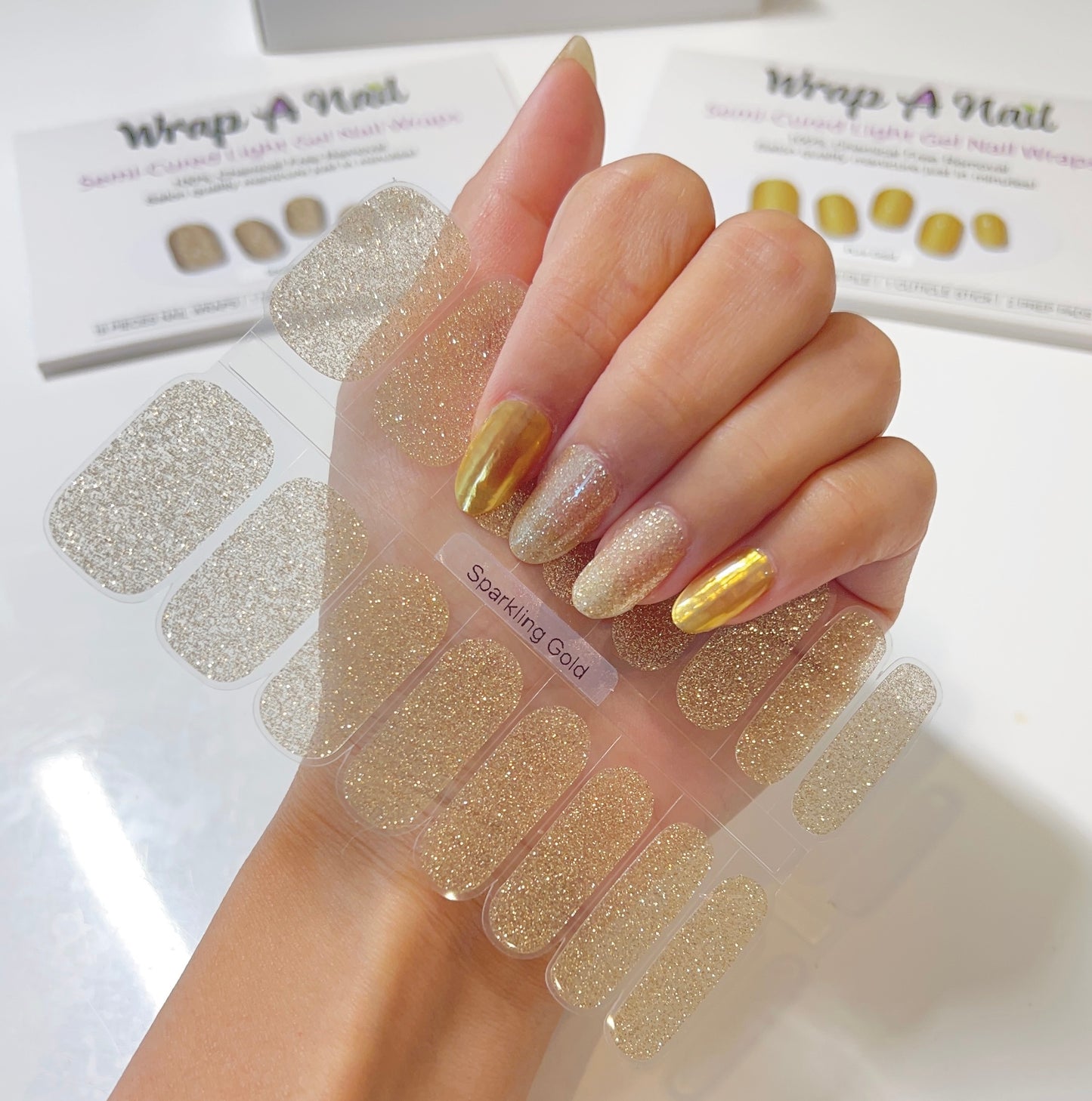 Sparkling Gold (Light Gel Kit)